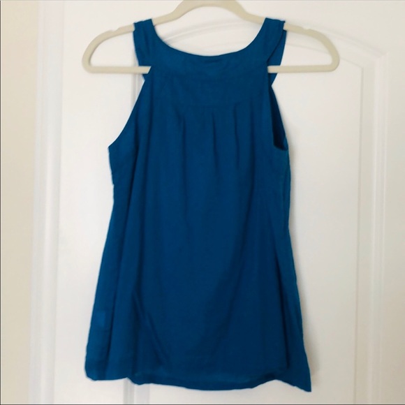 Banana Republic Bright Blue Blouse - Picture 3 of 3